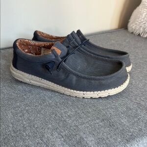 Hey Dude Dark Blue Slip-On Loafers